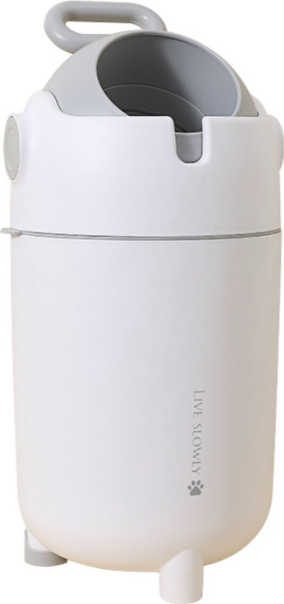 Goedkoopste Buxibo Luieremmer - Geurloos - Duurzaam - Anti bacterieel - 15L - Wit