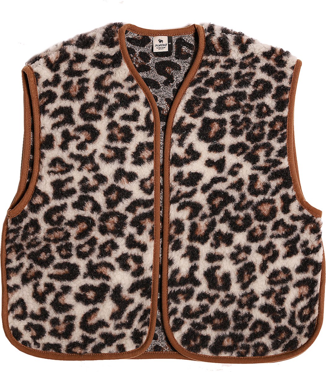 Alwero gilet Camino leopard S