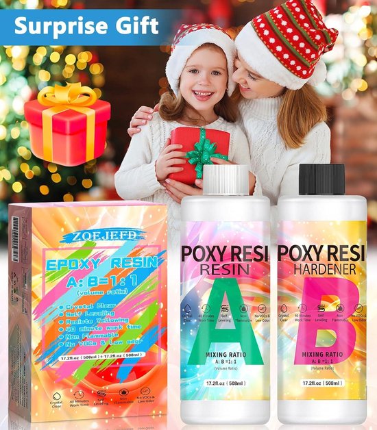 NC Epoxyhars vormset voor gieten van hars, 6 stuks, epoxyhars, doe-het-zelf, siliconen mal van hars, voor penhouder, kandelaar, onderzetter, asbak