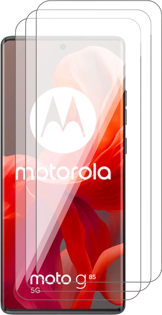 Screenprotector geschikt voor Motorola Moto G85 - 3x Glas Screen Protector