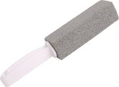 Brosse WC Pierre Ponce - Brosse WC en pierre ponce avec manche long - Détartrant puissant - élimine les taches d'urine - Brosse de nettoyage des cuvettes des toilettes - Pierre ponce pour le nettoyage des toilettes