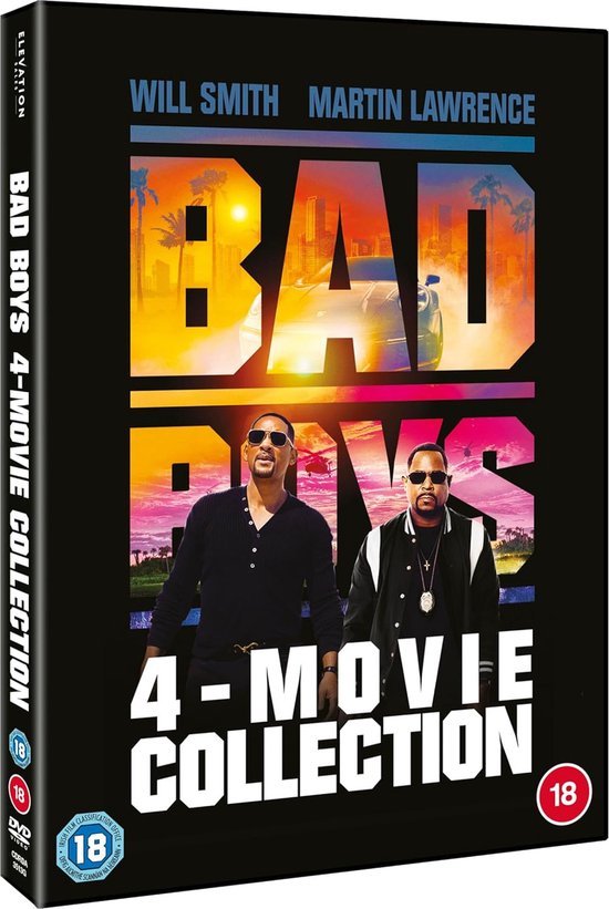 Bad Boys 4 Movie Collection - DVD - Import