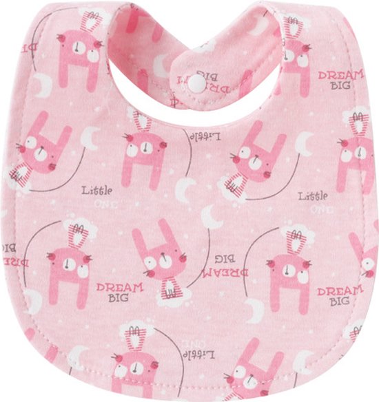 Slabbetjes - Baby Slabbetjes - 8-pack - badstof - Roze Tinten - Zachte Slabbertjes - Zacht en Makkelijk Wasbaar - Ideaal voor Eten, Knutselen en Spelen - met klittenband slabbetje van $ — afbeelding 3