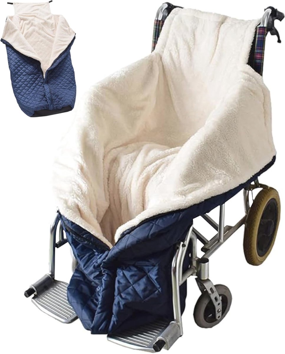 Goedkoopste Waterdichte Rolstoeldeken voor Volwassenen – Fleece Gevoerd Winter Rolstoel Accessoire