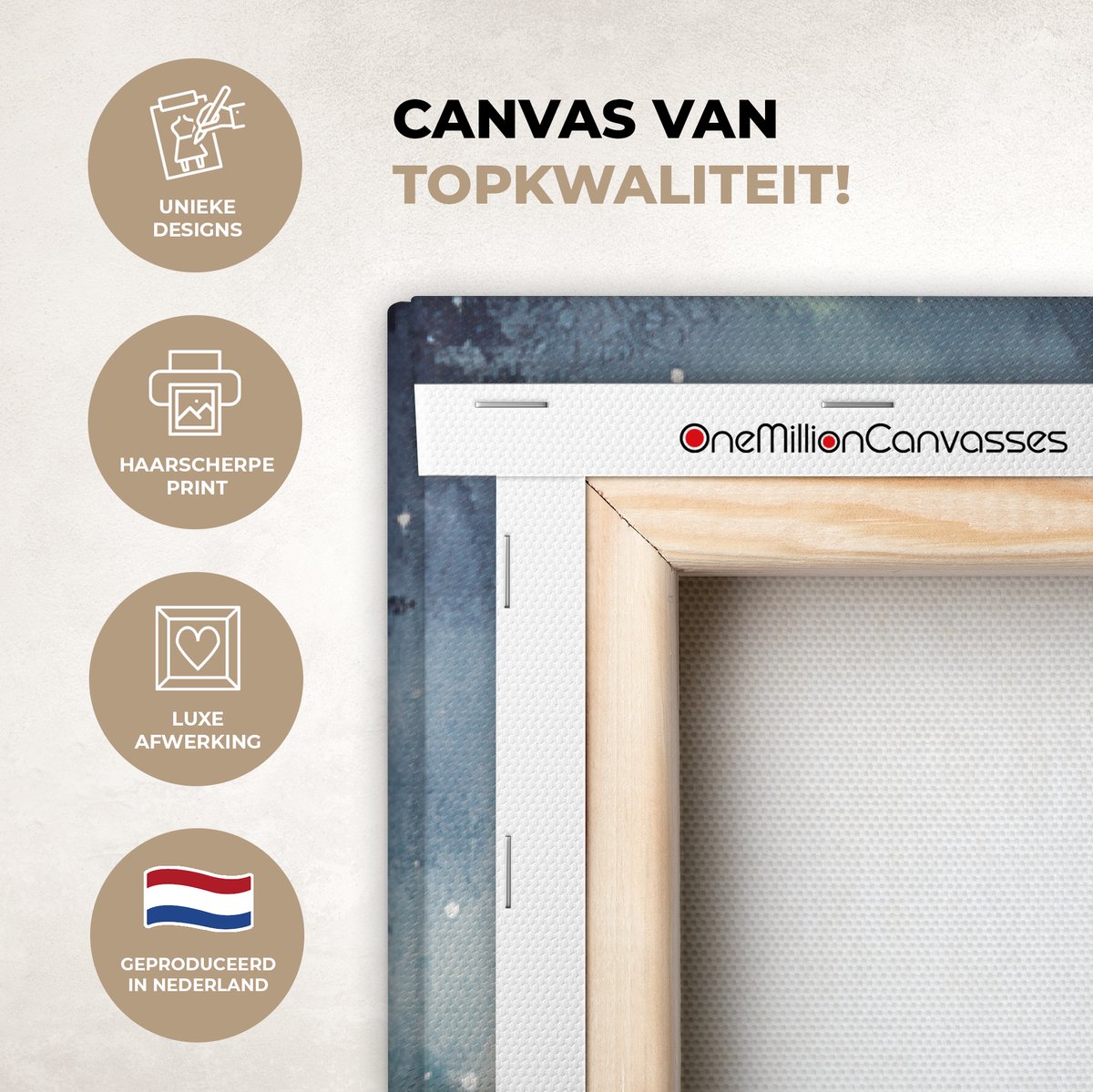 Canvas schilderij 80x120 cm - Wanddecoratie Kerstdorp - Huizen - Sneeuw - Kerst - Muurdecoratie woonkamer - Slaapkamer decoratie - Kamer accessoires - Schilderijen op canvas - Kerstdecoratie voor binnen - Kerstversiering - Kerstmis versiering – foto 5