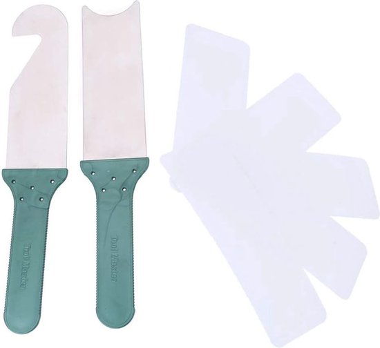 Essdee Lino Cutterset, plastic, metaal, zilver, 2, 5 x 6, 5 x 12,5 cm
