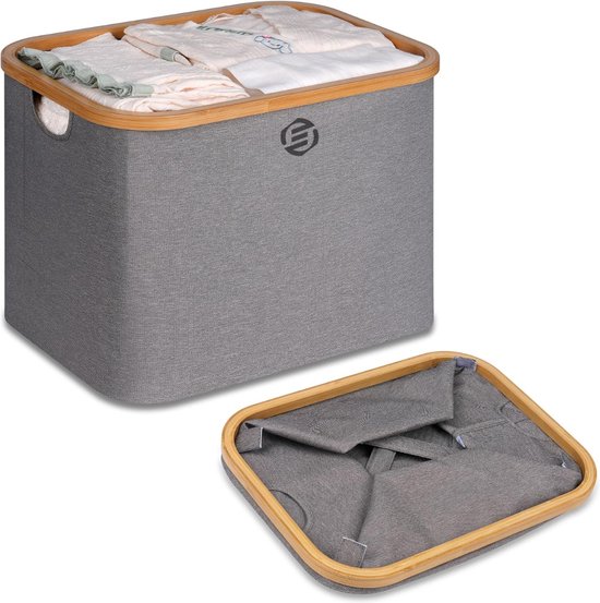 danpinera Gevlochten mand, katoenen touw, opbergmanden, grote katoenen mand, 72 l, wasmand voor deken, kinderspeelgoed, mand S, wasmand voor kinderkamer, wit en roze