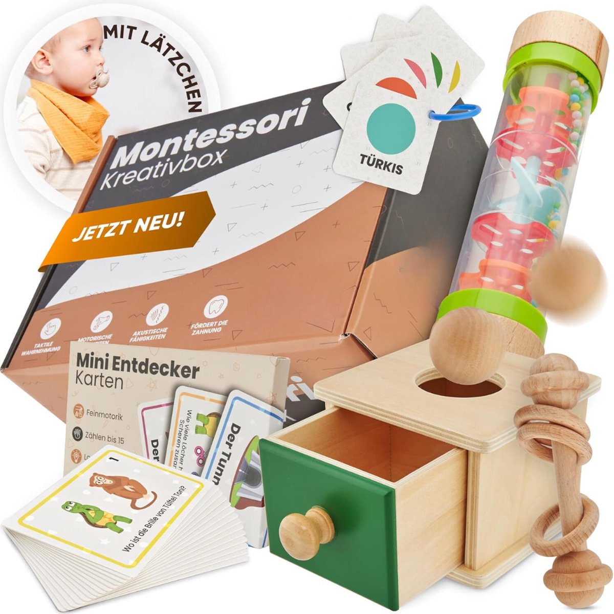 Goedkoopste Lexium Kraammand - Kraamcadeau - Geboortemand - Babygeschenkset - Kraampakket - Baby cadeau
