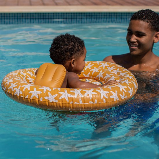 Swim Essentials Baby Float - 0-1 Jaar - Gold Yellow van Swim Essentials — afbeelding 5
