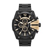 Diesel Mega Chief DZ4338 Herenhorloge 51 mm - Zwart