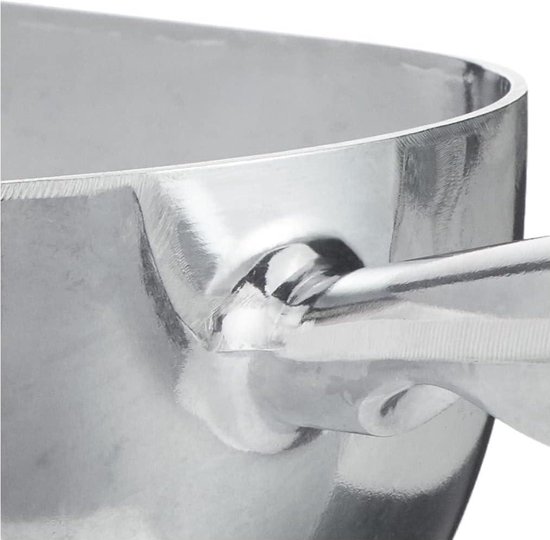 Aluminium afweegschep 1600 g ronde uitvoering - Voor paarden en vee — afbeelding 2