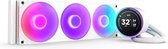Bol.com NZXT Kraken Elite 360 RGB 2024 White - Vloeistof-koelsysteem processor afmeting radiator 360mm - voor Intel LGA 1851 170... aanbieding