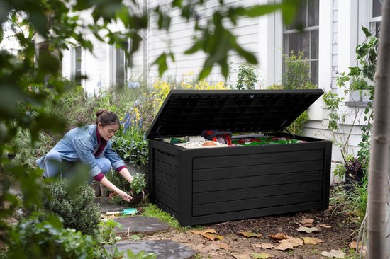 Keter Northwood Opbergbox - 630L - 155.1x72.4x69.4 cm - Grafiet