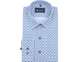 Suitable Overhemd Royal Opt Multicolour - Maat 42 - Heren - Casual Shirt