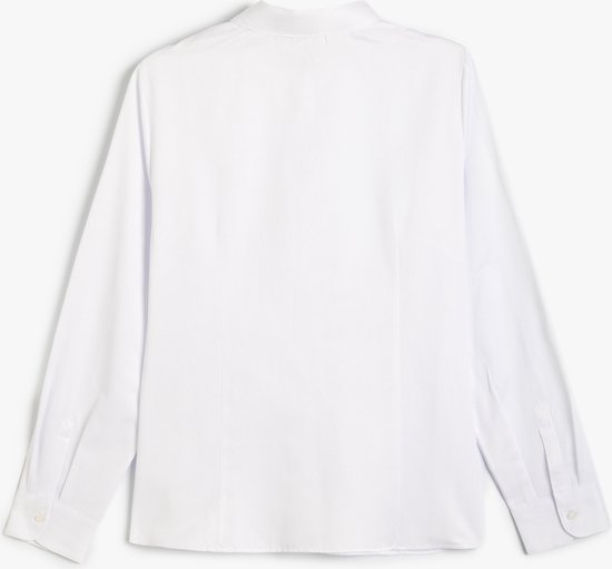 Chemise à manches longues et col chemise