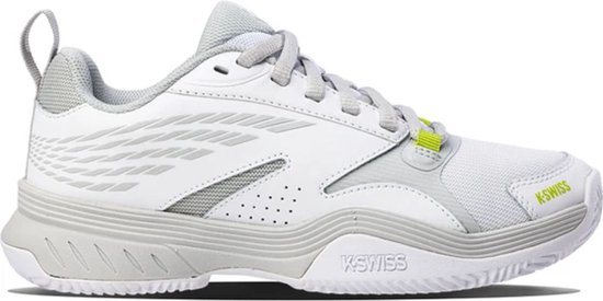 K-Swiss Speedex HB tennis wit grijs limegroen