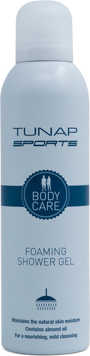 TUNAP Shower Gel - 200ml - Sport douchegel - unisex - met amandelolie