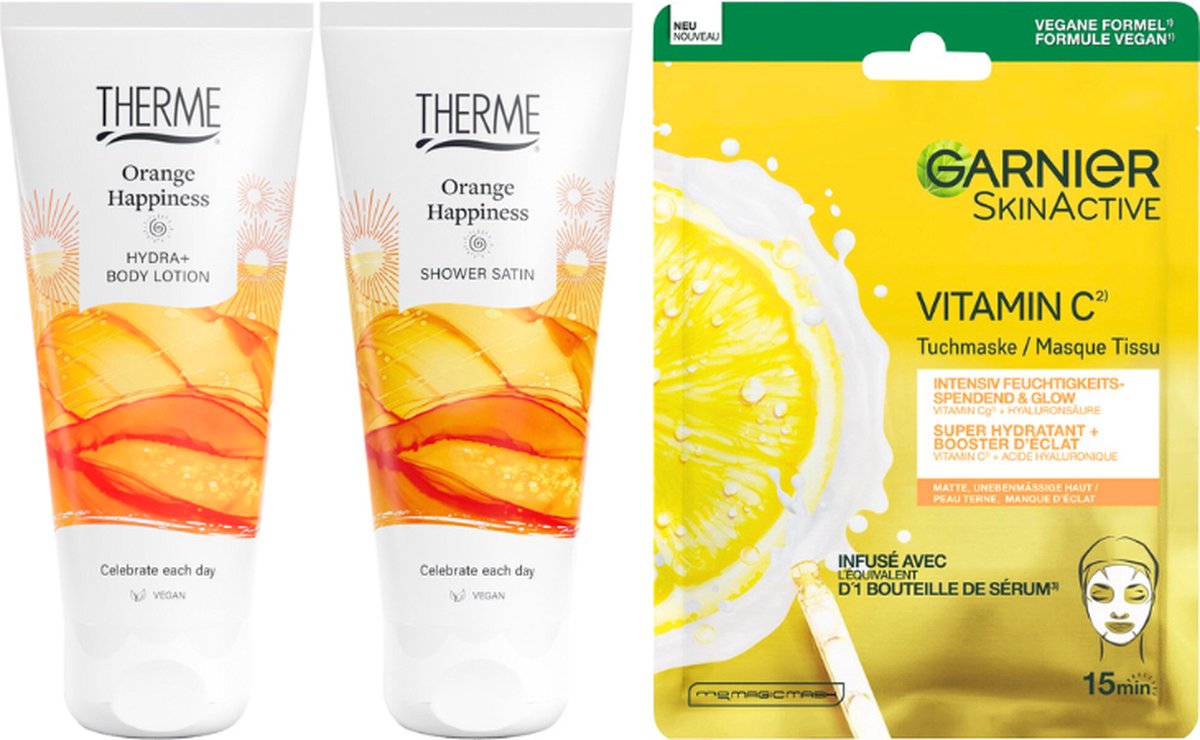 Goedkoopste Therme Cadeauset Orange Happiness