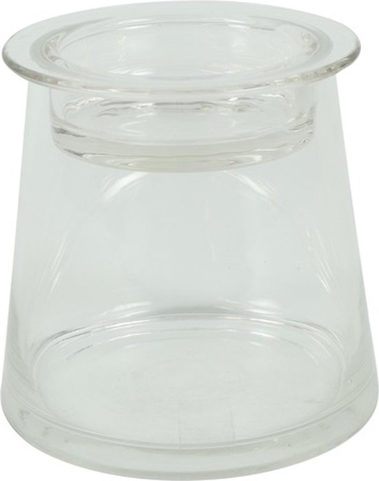 Couvercle En Verre Ibili 14cm - Avec Poignée Pliante - Transparent