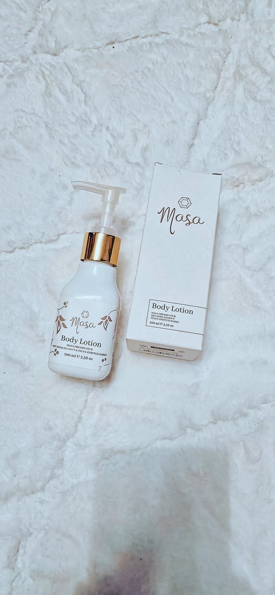Goedkoopste Body Lotion met Dode Zeezout tegen stretchmarks met de Masa Dream geur | Masa Skincare | Dode Zee Huidverzorging | Vegan & Cruelty Free | Made in Jordan