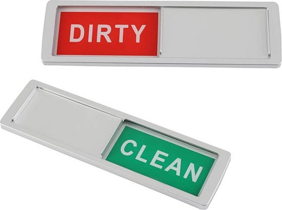 Magneet voor vaatwasser, magneet voor vaatwasser, universeel, tekenindicator voor vaatwasser, koelkast, wasmachine, droger, schoon en vuil, magneetpaneel, magnetisch, schoon, vuil