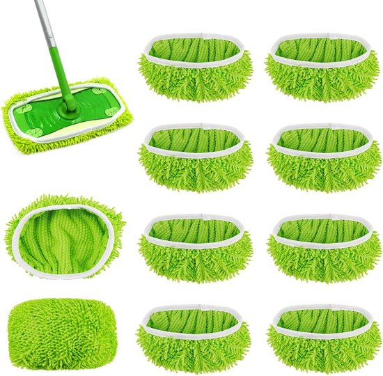 GFRED 3 Stück Wischmopp Ersatz Kompatibel Mit Leifheit Clean Twist Disc Mop Systèmes Moppkopf