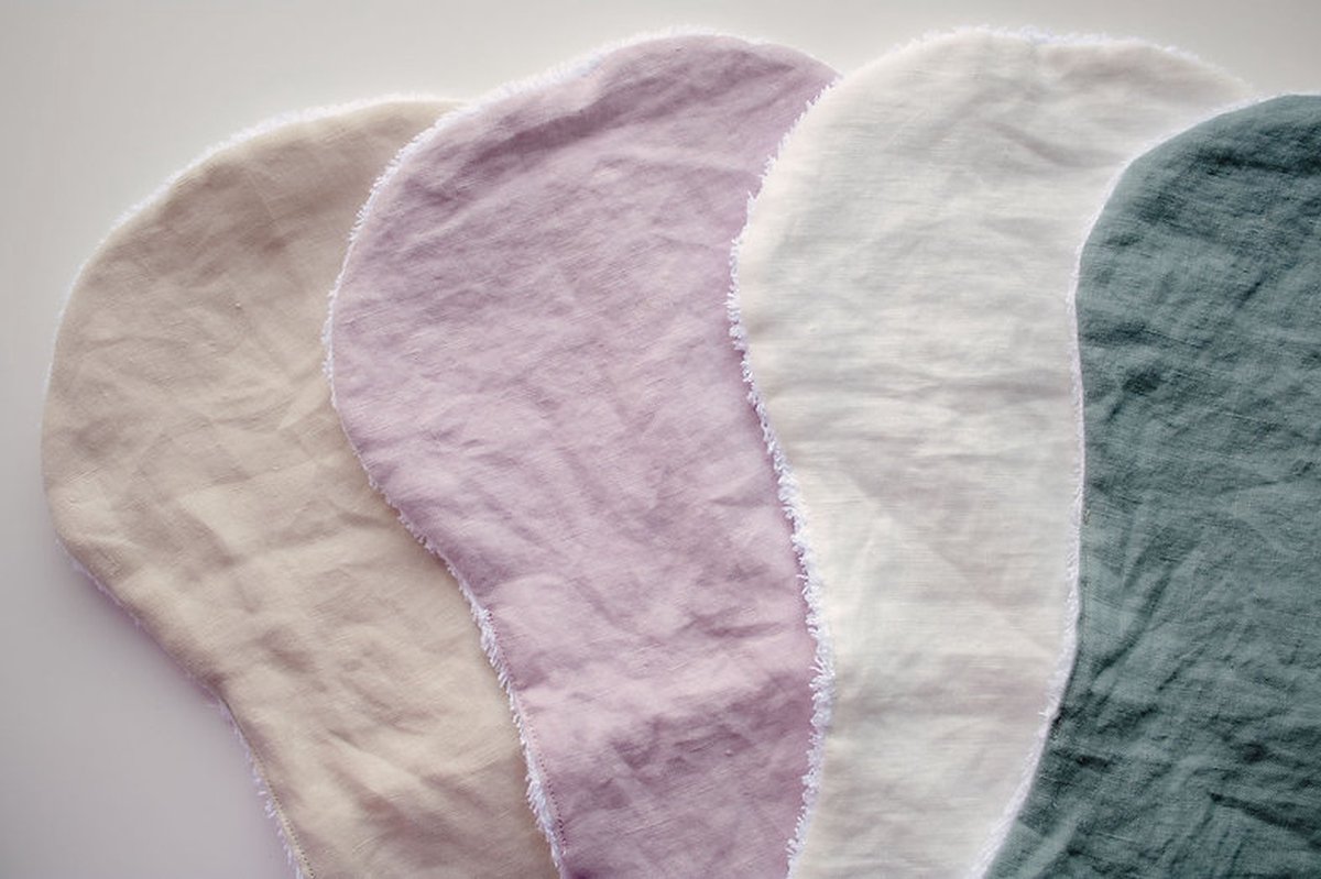 Goedkoopste PUK & EEF - Spuugdoek - Baby artikelen - Babyshower - Kraamcadeau - Slabber - Groenblauw