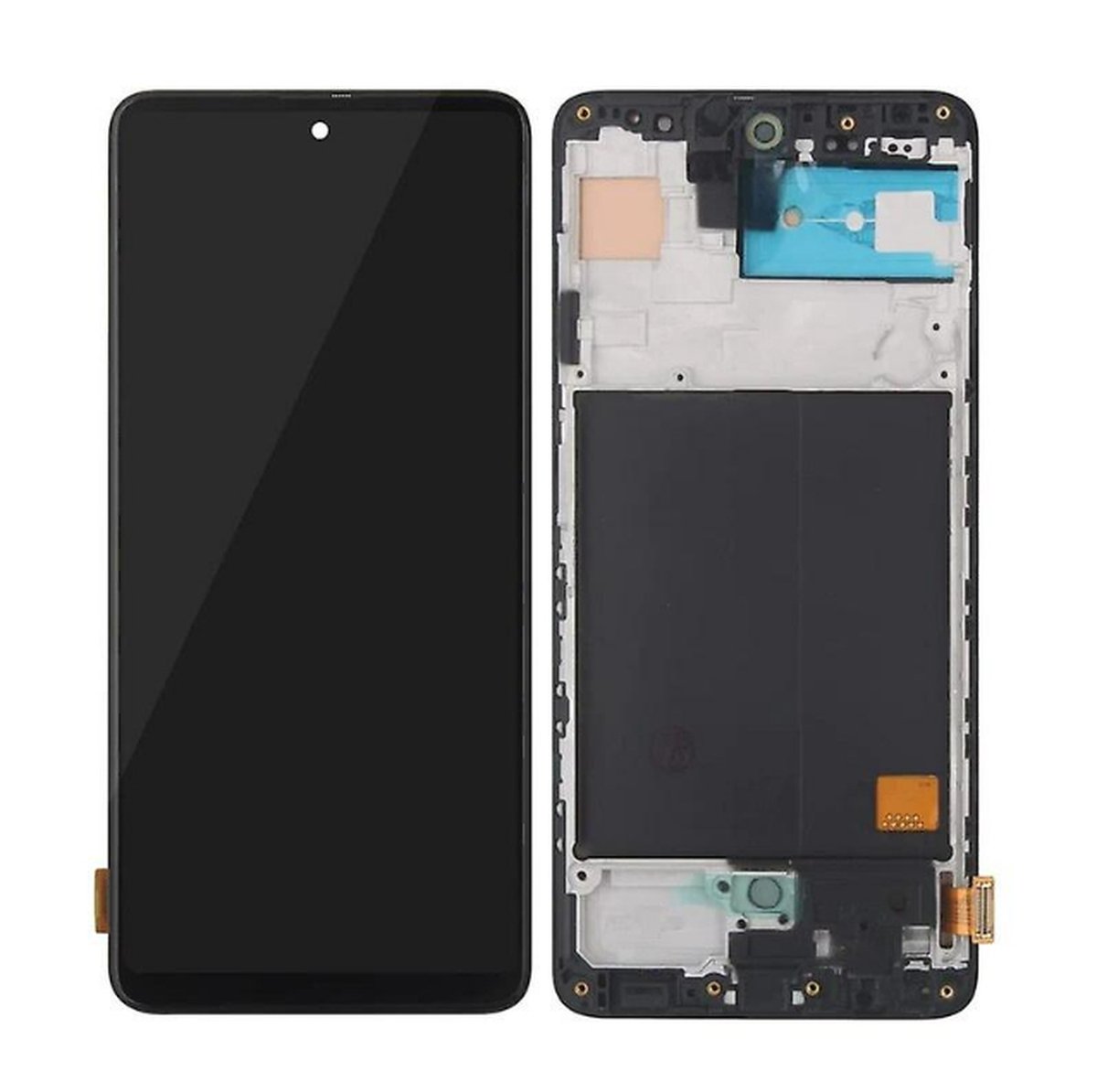 For Samsung Galaxy A70 (A705F) OLED LCD Display Assembly With Frame (Black)