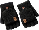 DUHGBNE Flip Kids Gebreide Convertible Kinderen Vingerloze Handschoenen Wanten Top Warm Winter Kinderen Handschoenen & Wanten Ski Handschoenen Kinderen (Roze, One Size DUHGBNE Flip Kids Gebreide Convertible Kinderen Vingerloze Handschoenen Wanten Top Warm Winter Kinderen Handschoenen & Wanten Ski Handschoenen Kinderen (Roze, One Size