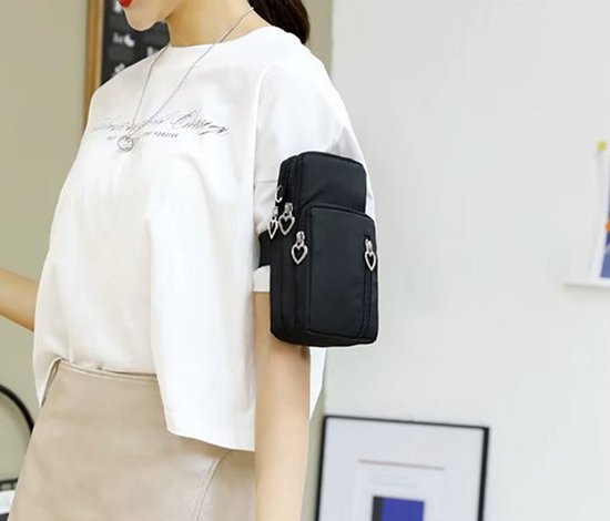 Actie4you® - Sac bandoulière - Sac à bandoulière - Sac de téléphone - Femmes - Léger - Sac à bandoulière compact - Sac de téléphone - Rose clair