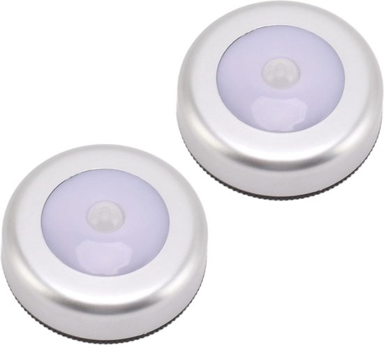 HOTUT Automatisch LED-nachtlampje, 2-delig nachtlampje met bewegingssensor, kindernachtlampje, kleurveranderend RGB-nachtlampje, voor babykamer, keuken, hal, trap, woonkamer