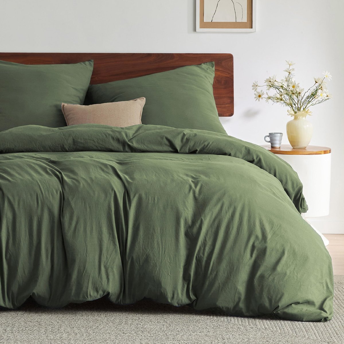 Goodivery ® Stijlvolle en Zachte Beddengoedset voor Optimaal Slaapcomfort en Kamerdecoratie