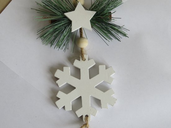Mini guirlande - kerstversiering - set van 4