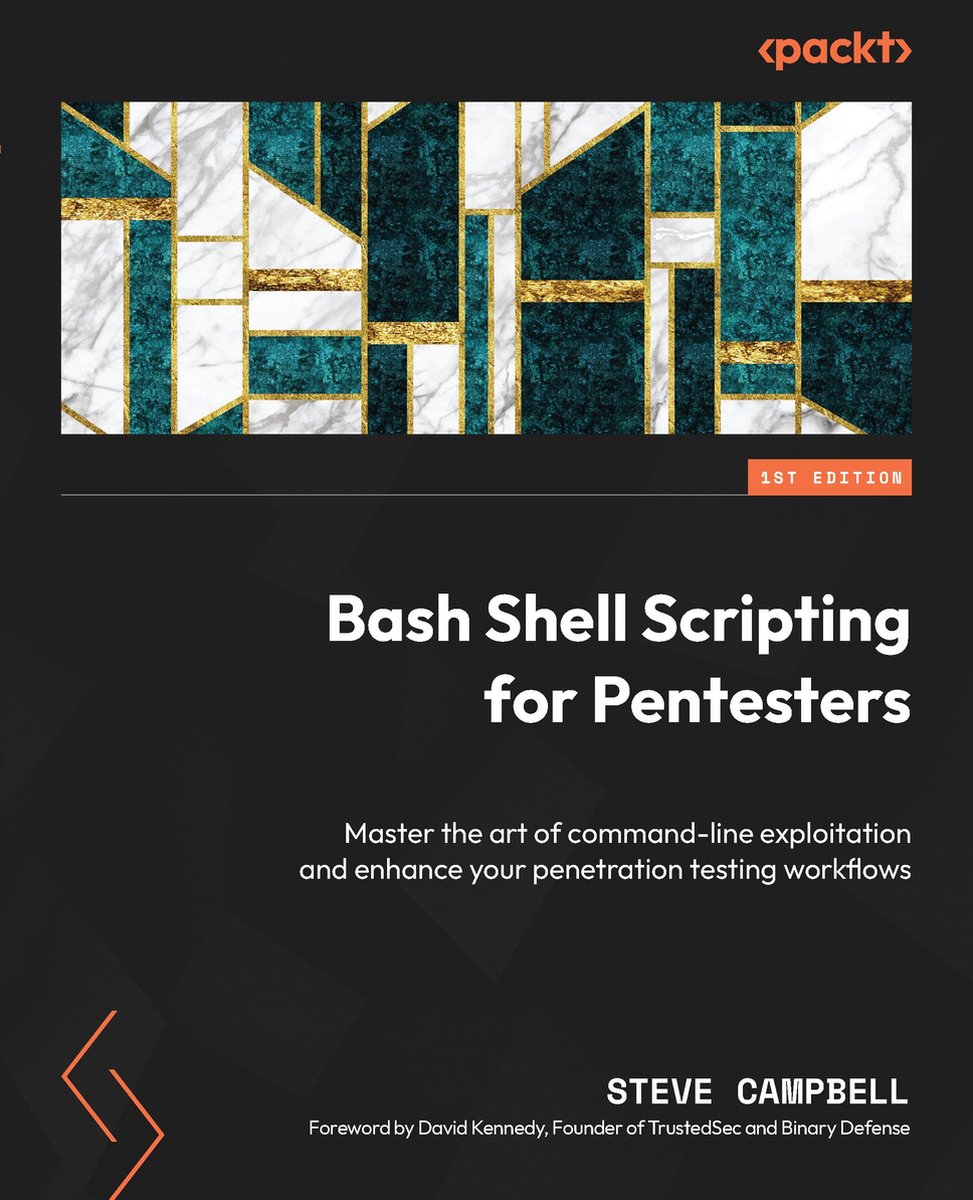 Omslag van Bash Shell Scripting for Pentesters