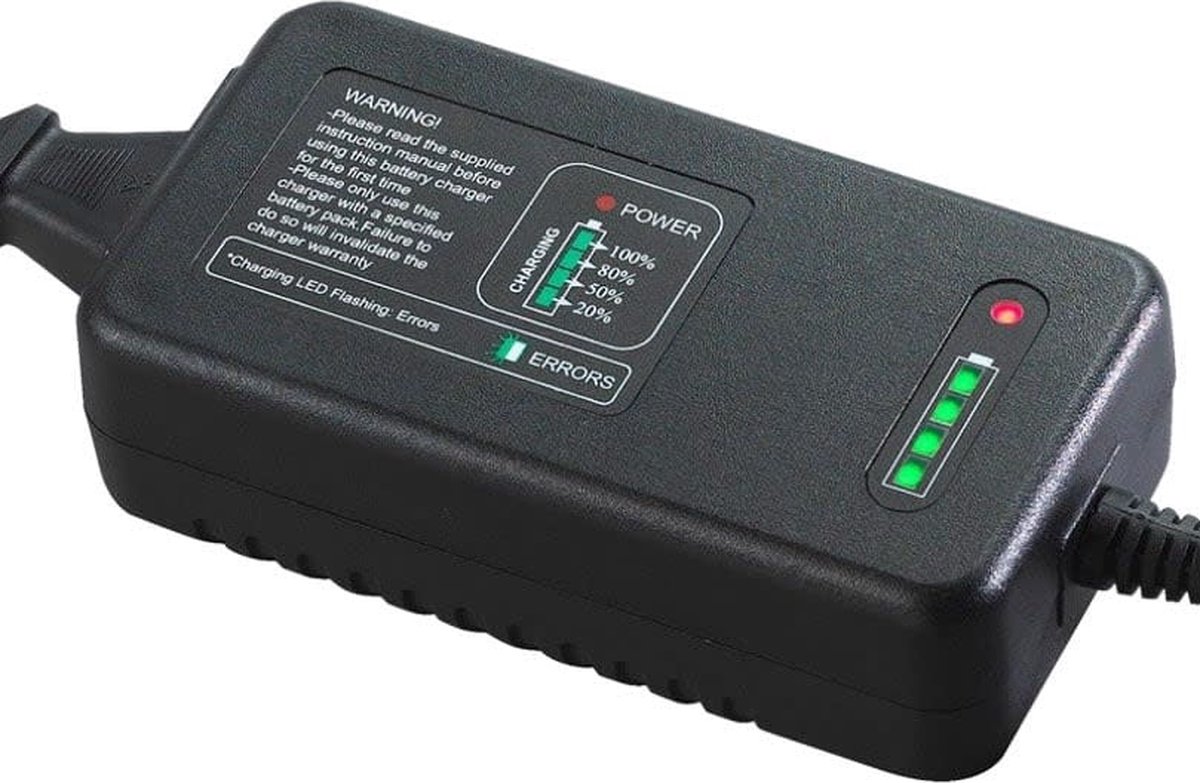 Goedkoopste Powercell oplader voor uw scootmobiel (24V-2,8Ah loodlader incl. 3-polige XLR-plug