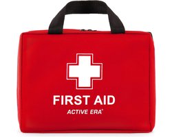 Active Era 220 EHBO-Kit - Hoogwaardige Medische Tas met 220 Items - Waterdicht - Multifunctioneel - Incl. Oogspoeling, 2 Coldpacks en Nooddekens - Draagbaar - 24x9x18cm