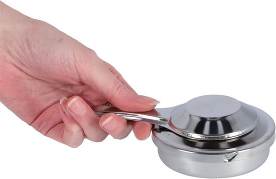 Metaltex - Fonduebrander - RVS - 16cm doorsnede - Zilver — afbeelding 4