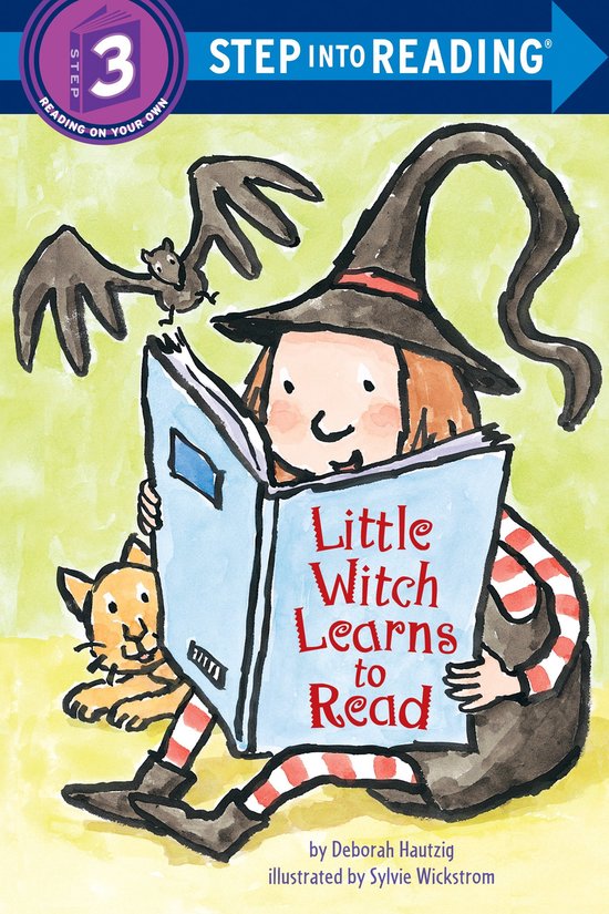 Little Witch Learns to Read - cover
