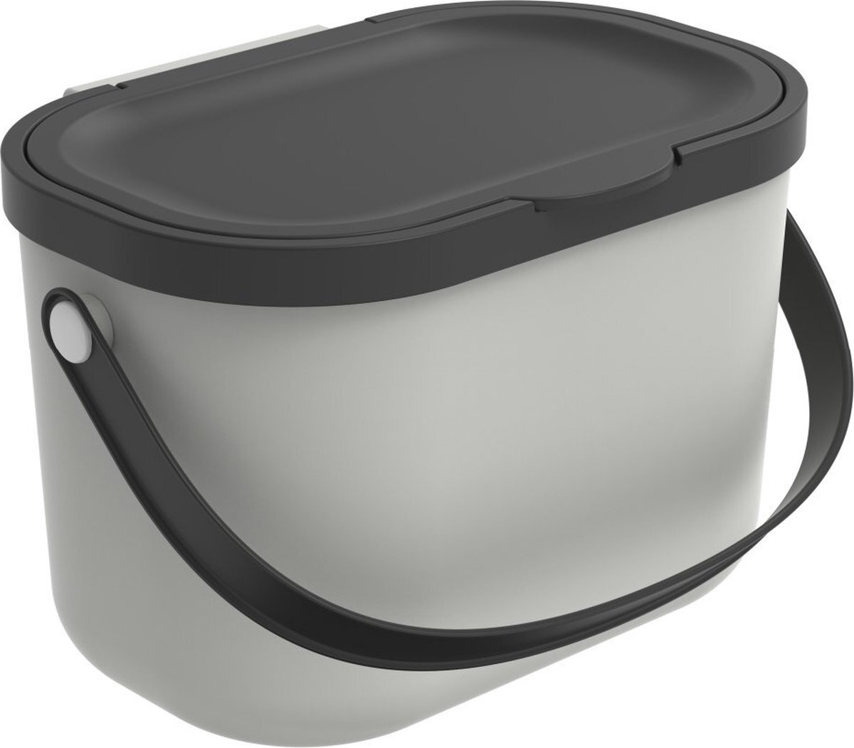 Goedkoopste Rotho Albula afvalscheiders - GFT afvalbak - 3,2L - gerecycled materiaal - wit