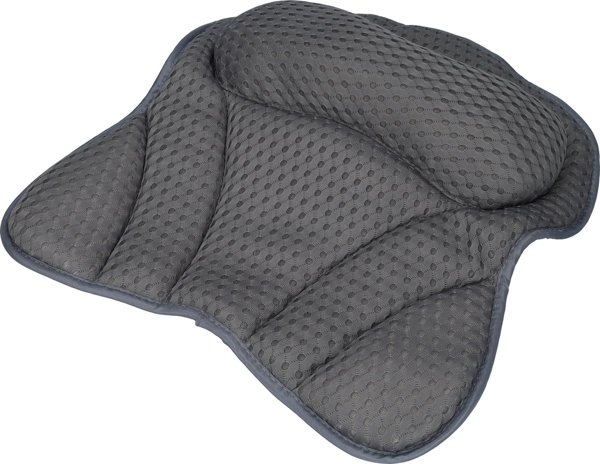 Goedkoopste Badkussen - Nekkussen - Kussen voor in bad - Maximaal comfort - Met 6 zuignappen - Compact formaat - Makkelijk mee te nemen - Met ophanghaakje - Blauw