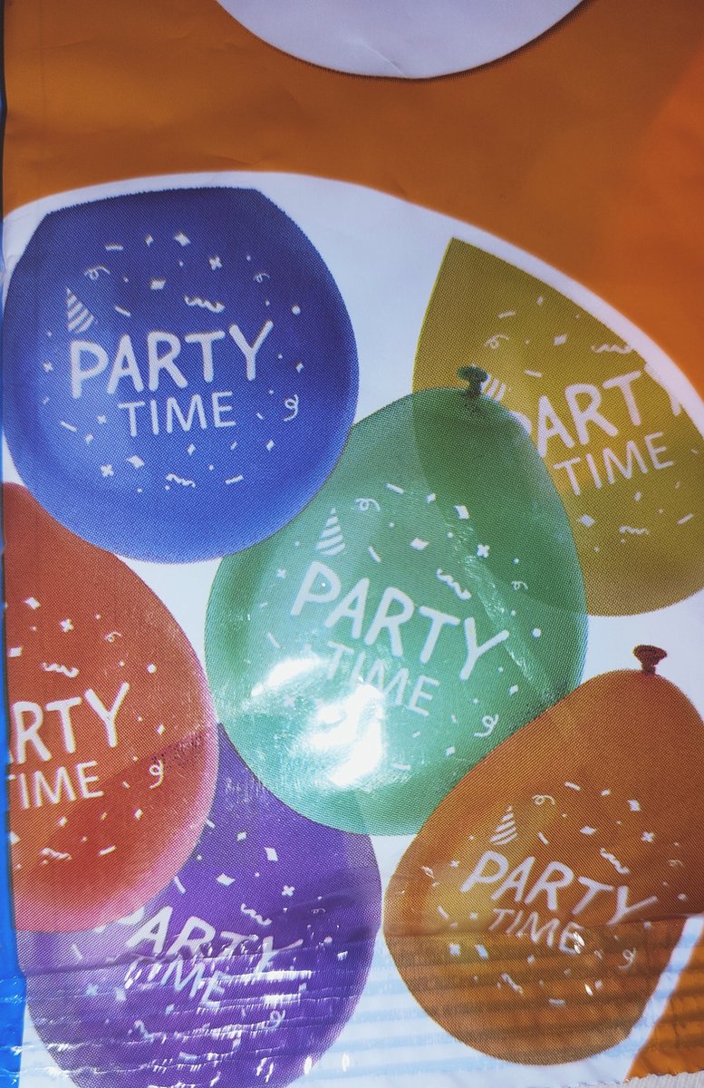 Ballonnen Party time | Ballons|Feest Decoratie | Verjaardags Ballonnen | Feest ballonnen | Festival | Ø 23cm | 12X