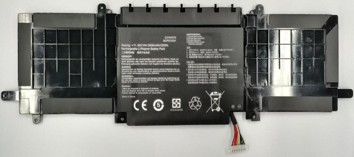 CoreParts MBXAS-BA0272 laptop reserve-onderdeel Batterij/Accu