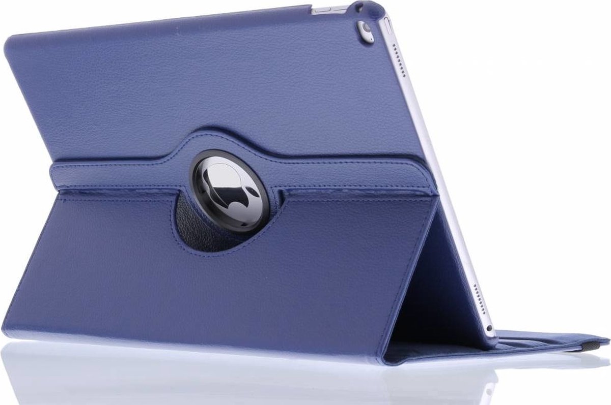 360° Draaibare Bookcase voor de Apple iPad Pro 12.9 (2015) - Donkerblauw