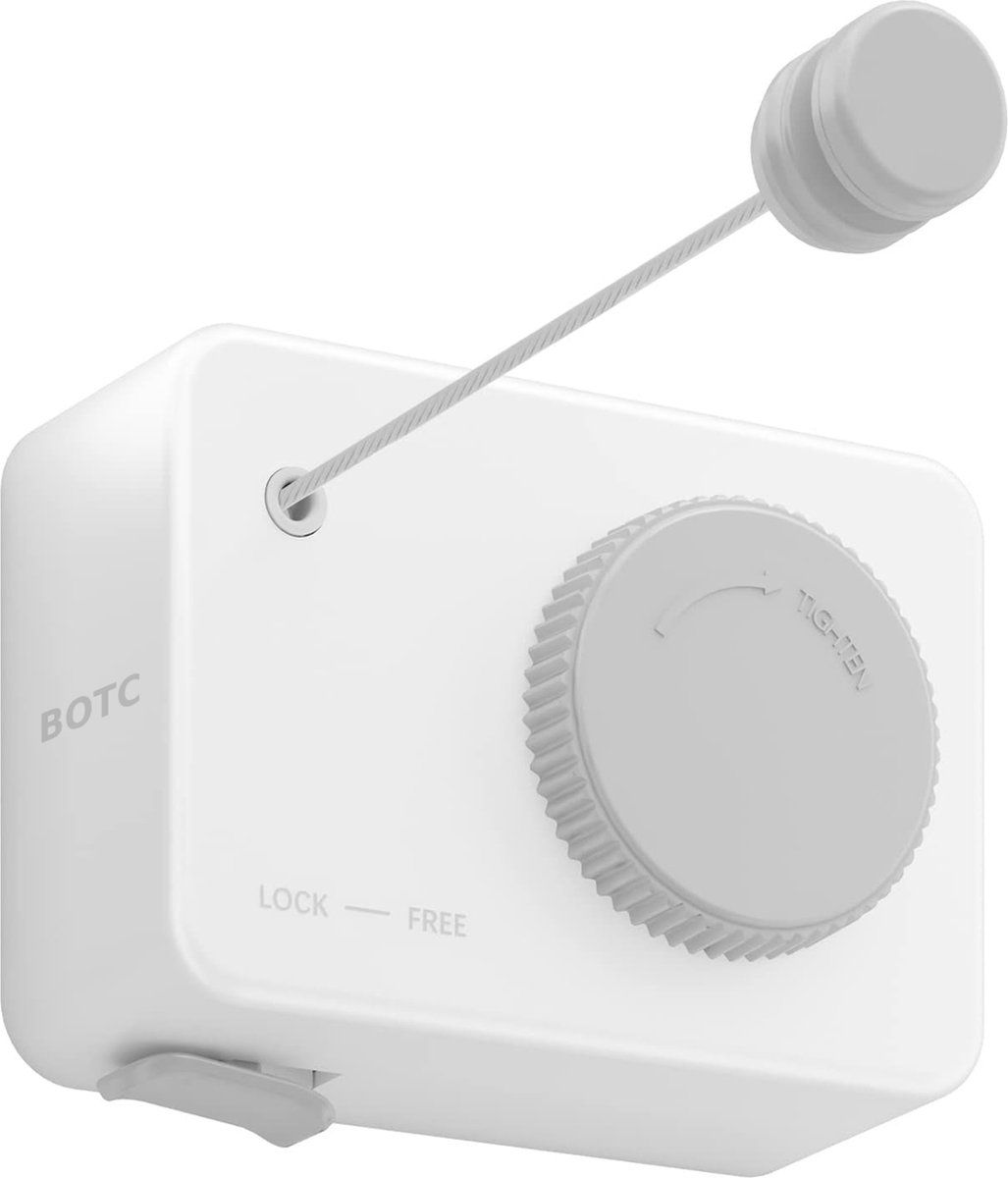 Goedkoopste BOTC Droogrek - Wasrek - Wanddroogrek - Muur - Ophangbaar - Wit