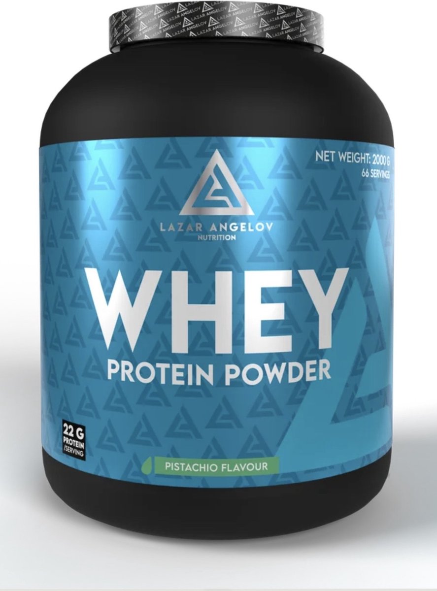 Goedkoopste Lazar Angelov Whey protein powder Pistachio – 2000g