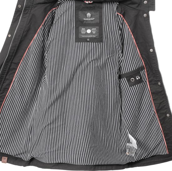 Marikoo Nyokoo Veste intermédiaire Femme - noir - M