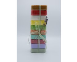 Cadeau geschenk pakket met 10 stukken Savon de Provence Zuid-Frankrijk origineel natuurlijk geschenk