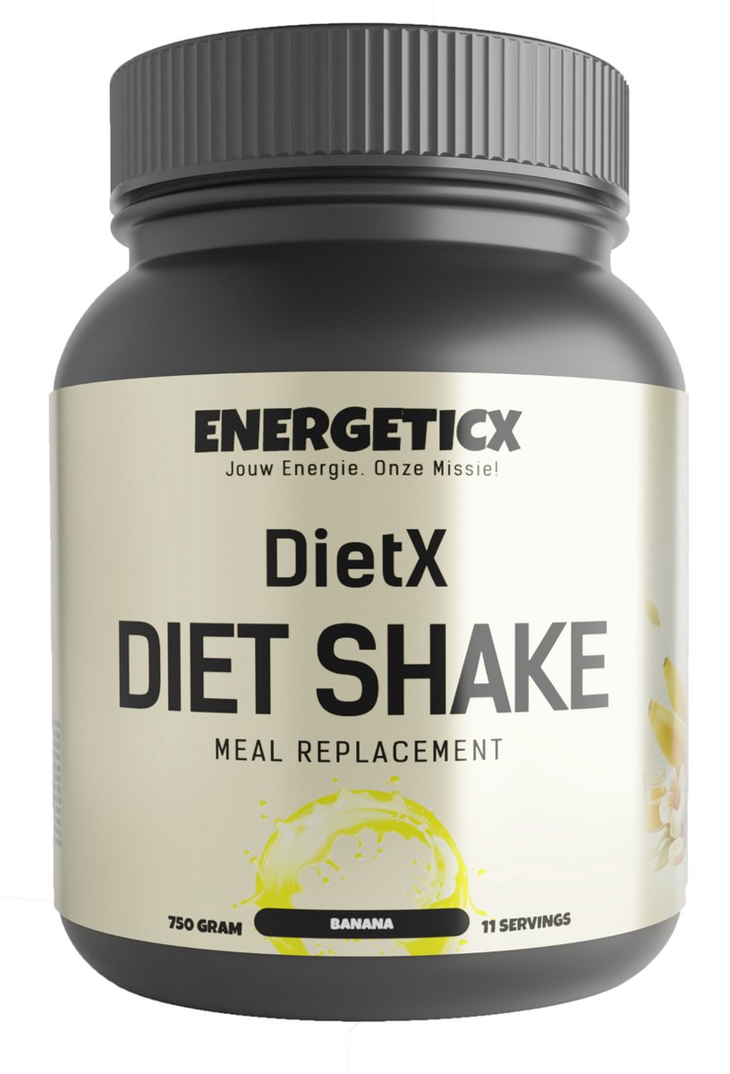 Goedkoopste Energeticx DietX Maaltijd Shake Banaan - Volwaardige Maaltijdshake