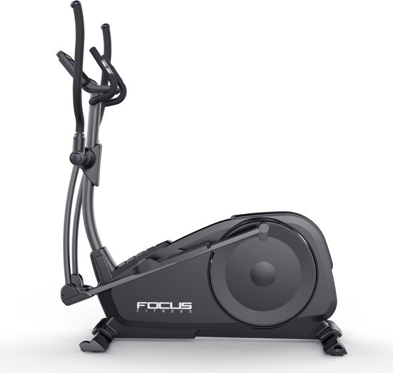 Focus Fitness - Fox 5 iPlus - Crosstrainer - 12 Trainingsprogramma's - Hartslagsensoren - 16 Weerstandniveaus