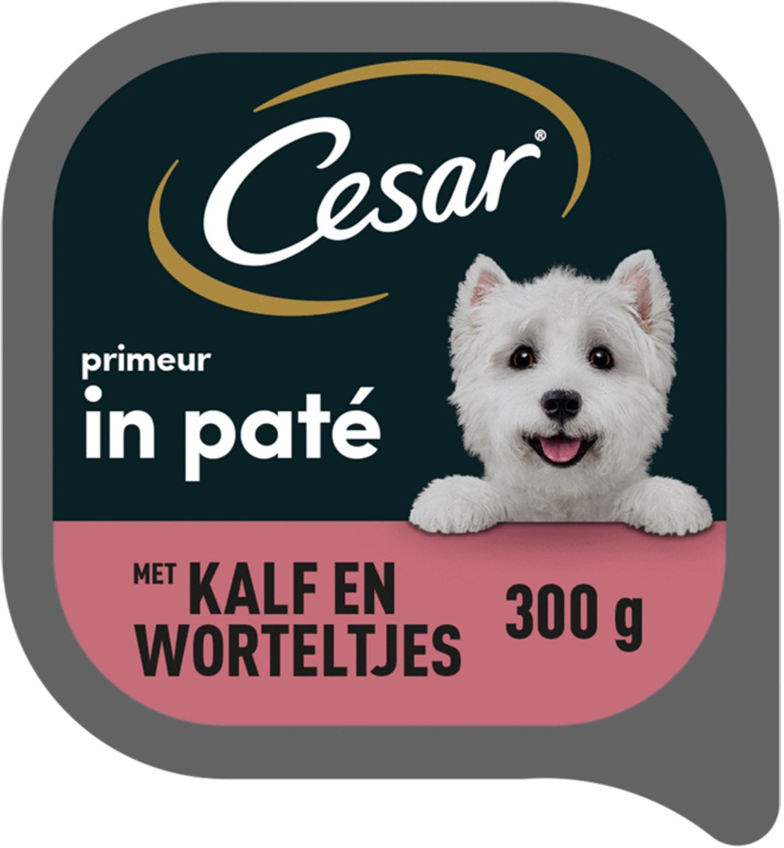 Cesar Alu Primeur - Hondenvoer - Kalf Wortel 300 g